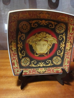 Διακοσμητικό πιάτο Versace Medusa Rosenthal σαν καινούργιο