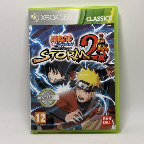 Naruto Shippuden Ultimate Ninja Storm 2 Xbox 360 used action adventure