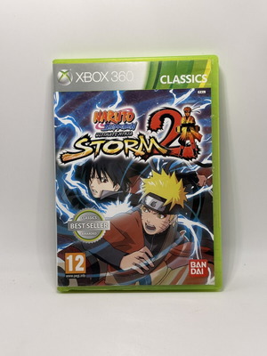 Naruto Shippuden Ultimate Ninja Storm 2 Xbox 360 used action adventure