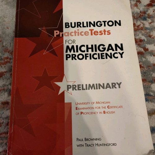 Burlington Practice Test For Michigan Proficiency used, with notes