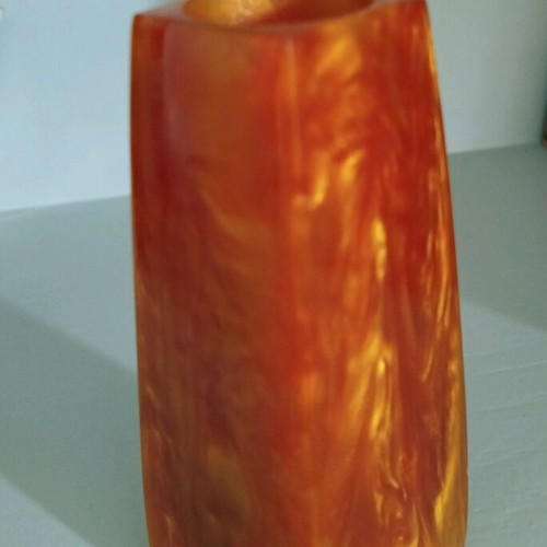 Art Deco vase from Catalin bakelite, like new