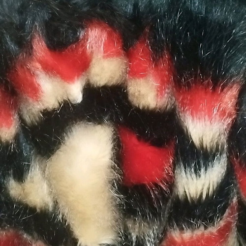 BSB faux fur new, size 42, multicolor