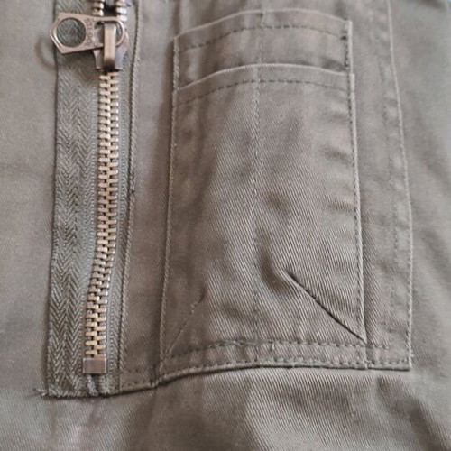 Khaki men's parka jacket like new, size XXL