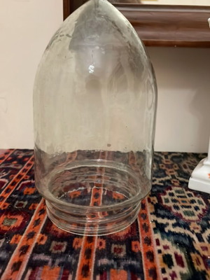 Λάμπα vintage από φυσητό γυαλί καινούργια, Mollers