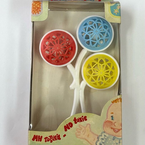 Tzimaplast rattle made in Greece new