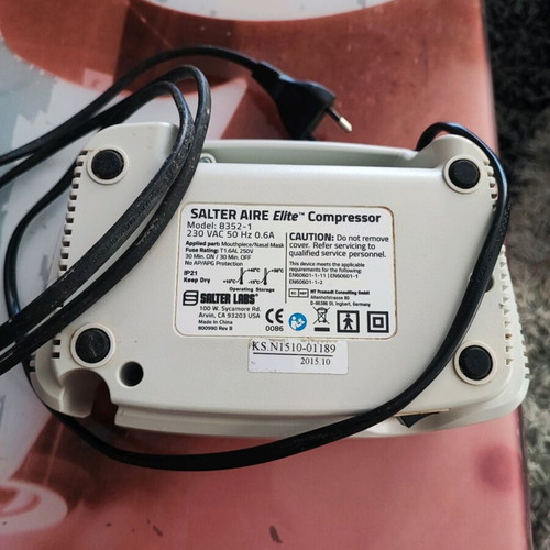 Salted Aire Elite nebulizer used, needs filter replacement
