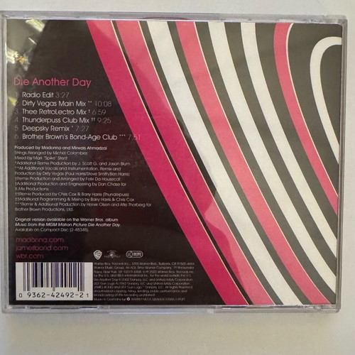 Die Another Day Maxi Single CD like new, Madonna, pop