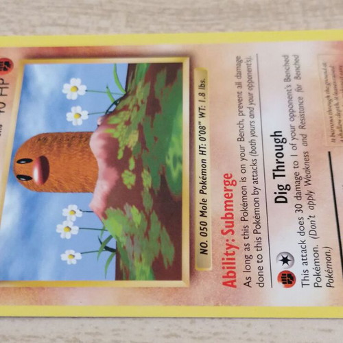 Pokémon Diglett Evolutions 2016 card new