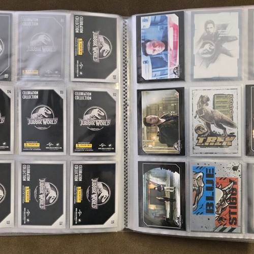 Jurassic Park 30th Anniversary Panini Album new, 92 of 189 cards