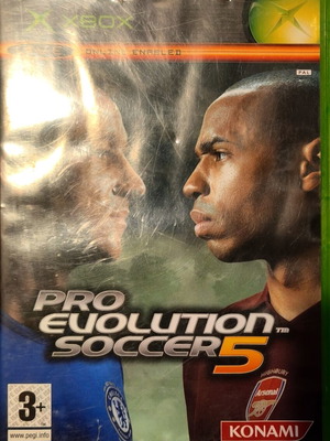 X Box Pro Evolution Soccer 5 game