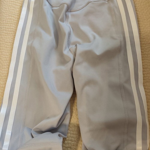 Adidas Aeroready 3-Stripes women's leggings grey size S like new