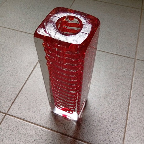 Murano vase 26.5/8 cm like new