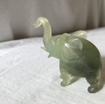 Elephant figurine used, nephrite collectible