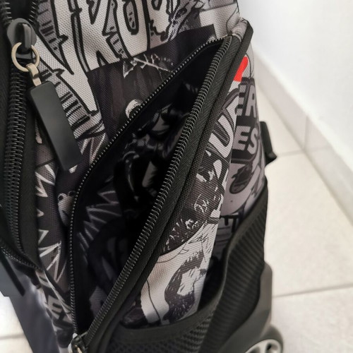 Lyc Sac XL backpack with trolley new, black and grey