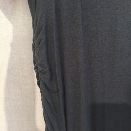 Maxi black summer dress Reina Clothes like new, stretchy mako fabric