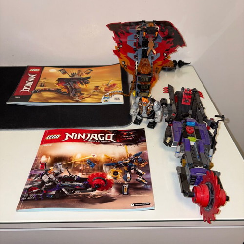 Lego Ninjago Killow vs Samurai X set used for ages 8-14 with Fire Fang gift