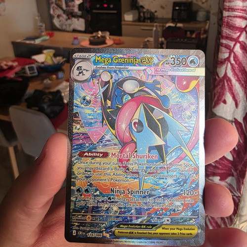 Mega Greninja Chaos Rising special illustration card like new