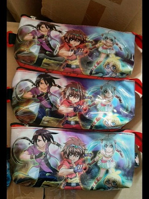 Κασετίνες Bakugan καινούργιες, σετ 3 τεμαχίων