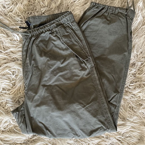 H&M khaki loose fit teen pants