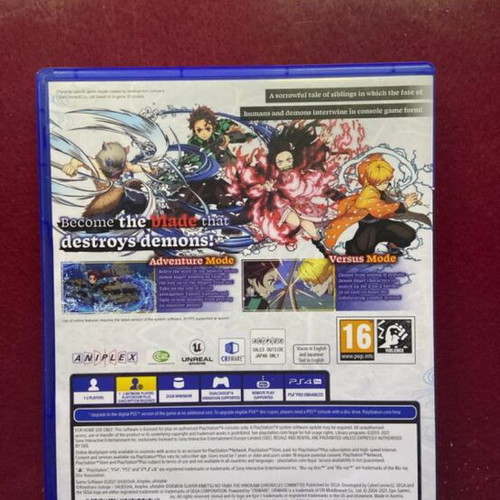 Demon Slayer The Hinokami Chronicles PS4 game