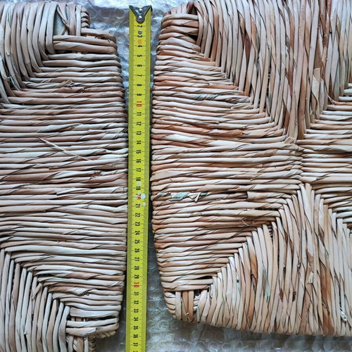 Wicker chair frames new, set of 2 pieces 37x37x2.5