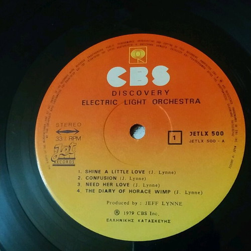 Electric Light Orchestra genuine book CD with vinyl