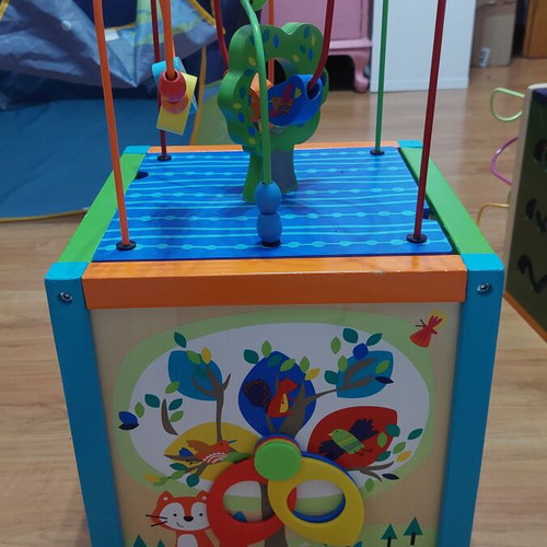 Activity Cube large used, 35cm width