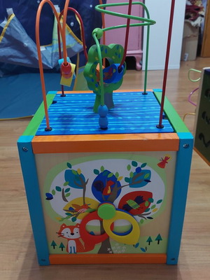 Activity Cube large used, 35cm width