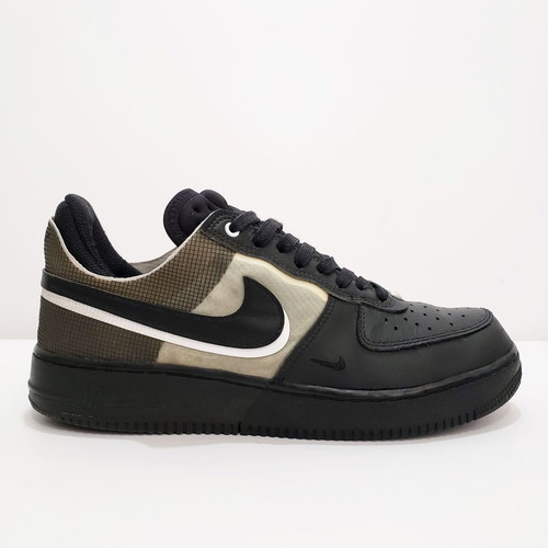 Nike Air Force 1 React sneakers used, size 41.5-42, black and green
