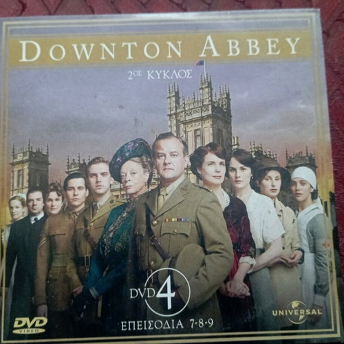 Downton Abbey DVD σαν καινούργιο, 1ος και 2ος κύκλος επιλεγμένα επεισόδια