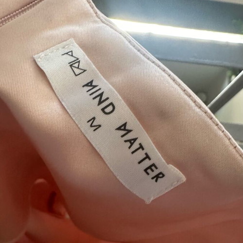 Mind Matter dress impressive nude pink satin Medium like new