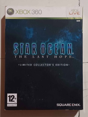 Star Ocean The Last Hope Xbox 360 game limited collector's edition like new