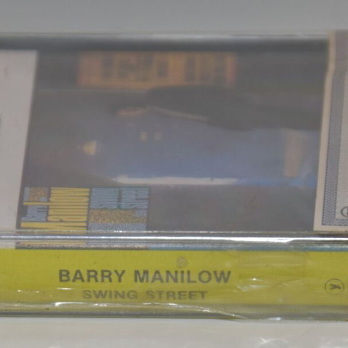 Barry Manilow Swing Street audio cassette new, rock