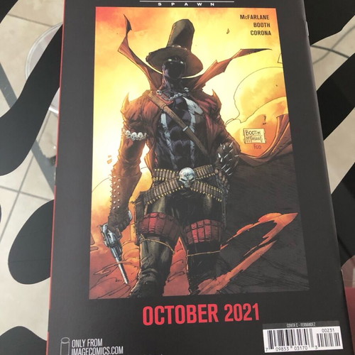 King Spawn 2 Javier Fernandez Variant C Cover new, Image Comics