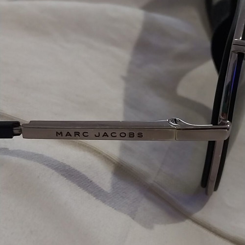 Marc Jacobs women's sunglasses, dark blue with silver details