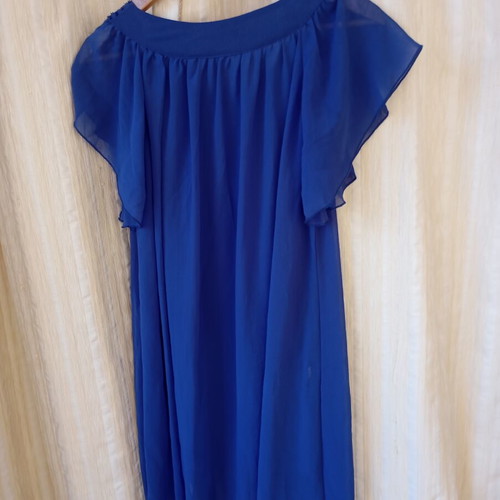 Blue dress like new, size M