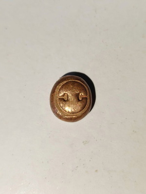 Ancient Theban bronze coin replica new