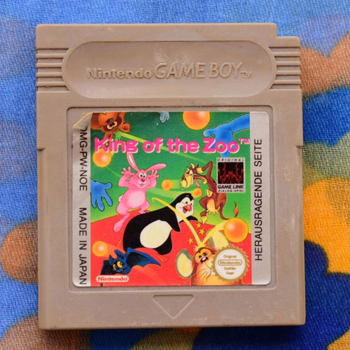 King of the Zoo Game Boy game used, action arcade