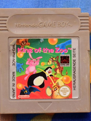 King of the Zoo Game Boy game used, action arcade
