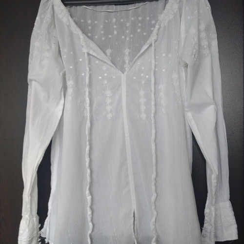 Lindex women's shirt like new, white, size S