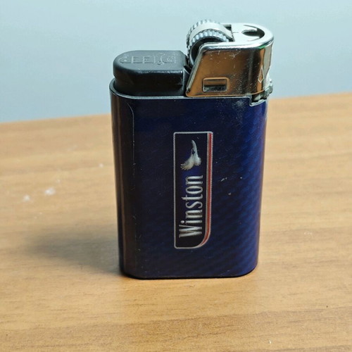 Winston promotional lighter used, functional, collectible