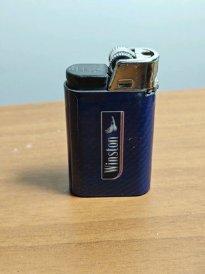 Winston рекламна запалка употребявана, работеща, колекционерска