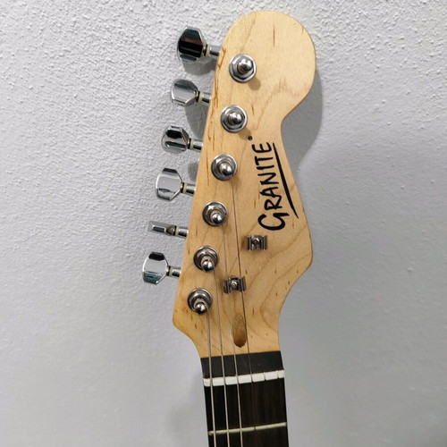 Granite Junior Electric Guitar used with Stagg case and Proel stand