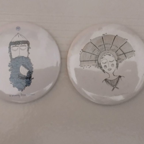 Souvenir magnets new from Greece