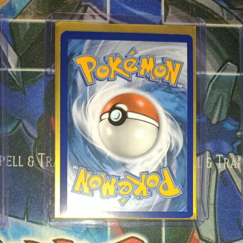 Gengar Pokemon card, Rayquaza VMAX card