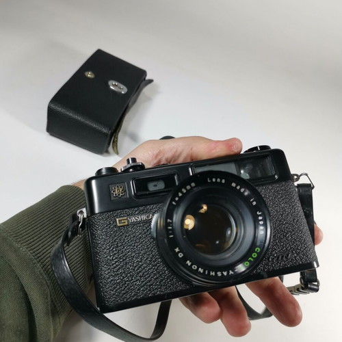 Yashica Electro 35 GSN film camera vintage, used