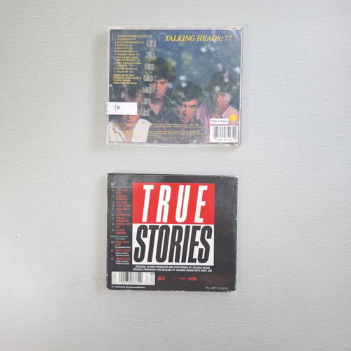 Talking Heads 77 and True Stories 2 CD set like new, rock