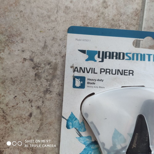 YardSmith anvil pruner heavy-duty blade, last piece