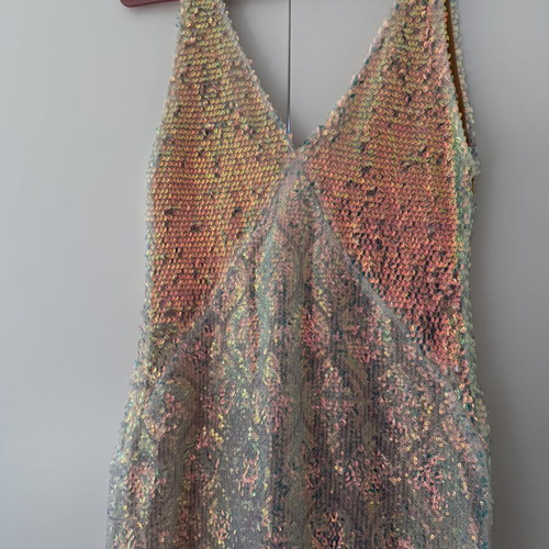Nidodileda dress like new, size S, beige and red