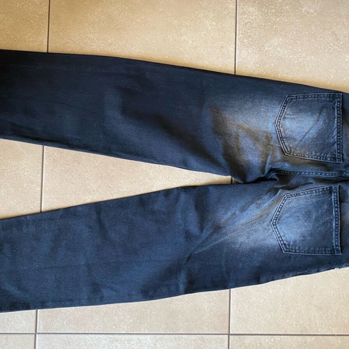 Bershka men's black faded jeans like new, size EUR 36